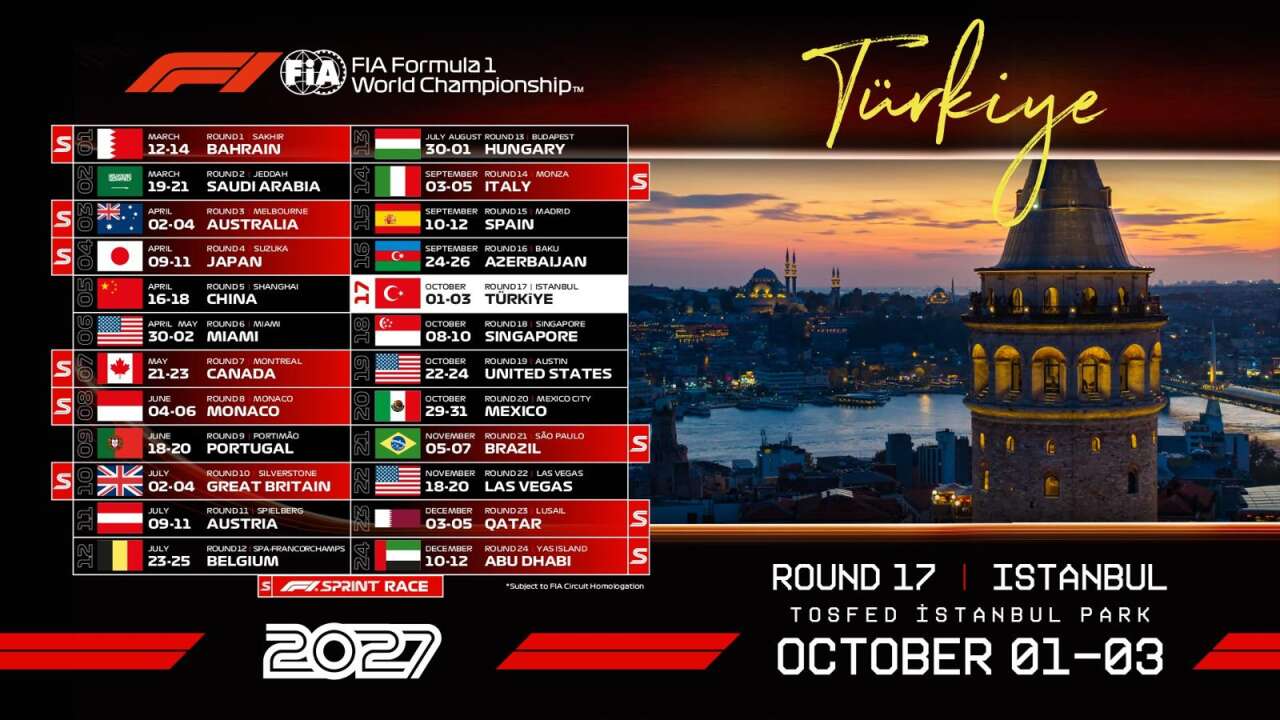 İstanbul Park dev heyecana hazır: Formula 1'in İstanbul'a dönüş tarihi açıklandı! İşte bilet fiyatları 2